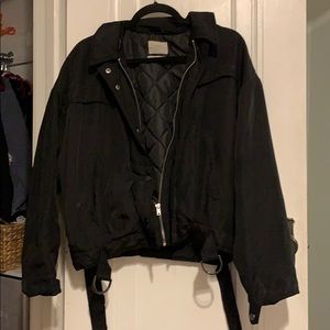 URBAN OUTFITTERS BLACK COAT (M)